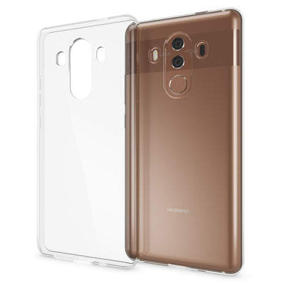 NALIA Handyhülle kompatibel mit Huawei Mate 10 Pro, Ultra-Slim TPU Silikon Case Cover Hülle Crystal Clear Schutzhülle Dünn Durchsichtig, Backcover Etui Handy-Tasche Transparent, Phone Schutz Bumper Default Title NALIA Transparente Hülle