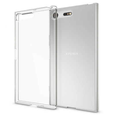 NALIA Transparente Silikonhülle für Sony Xperia XZ Premium – Anti-Gelb & Rutschfest – GLAZE (Handyhülle Kristallklar, Schlank & Stoßfest) – Marke aus Berlin Default Title NALIA Transparente Hülle