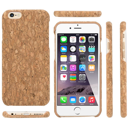 Apple iPhone 6 6s Kork Handy Hülle von NALIA, Holz Look Case Cover Schutzhülle Grey Cork NALIA