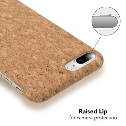 Apple iPhone 8 Plus / 7 Plus  Kork Hülle Handyhülle von NALIA, Hard Case Cover