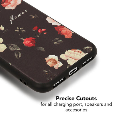 NALIA Handyhülle kompatibel mit iPhone X XS, Ultra-Slim TPU Hülle Silikon Motiv Case Cover Gummi Schutzhülle Dünn, Etui Handy-Tasche Backcover Phone Skin Bumper NALIA SlimFit Hülle