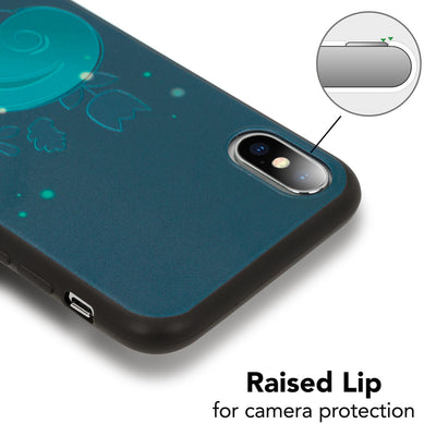 NALIA Handyhülle kompatibel mit iPhone X XS, Ultra-Slim TPU Hülle Silikon Motiv Case Cover Gummi Schutzhülle Dünn, Etui Handy-Tasche Backcover Phone Skin Bumper Squirrel NALIA SlimFit Hülle