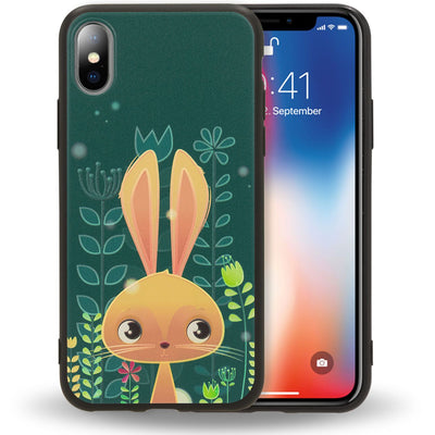 NALIA Handyhülle kompatibel mit iPhone X XS, Ultra-Slim TPU Hülle Silikon Motiv Case Cover Gummi Schutzhülle Dünn, Etui Handy-Tasche Backcover Phone Skin Bumper Elephant NALIA SlimFit Hülle