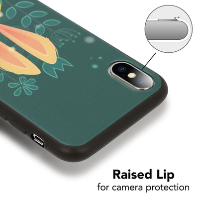 NALIA Handyhülle kompatibel mit iPhone X XS, Ultra-Slim TPU Hülle Silikon Motiv Case Cover Gummi Schutzhülle Dünn, Etui Handy-Tasche Backcover Phone Skin Bumper Elephant NALIA SlimFit Hülle