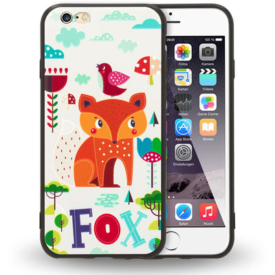 NALIA Handyhülle kompatibel mit iPhone 6 6s, Thin TPU Silikon Motiv Case Cover Gummi Schutzhülle Dünn, Ultra-Slim Etui Handy-Tasche Backcover Phone Bumper NALIA SlimFit Hülle