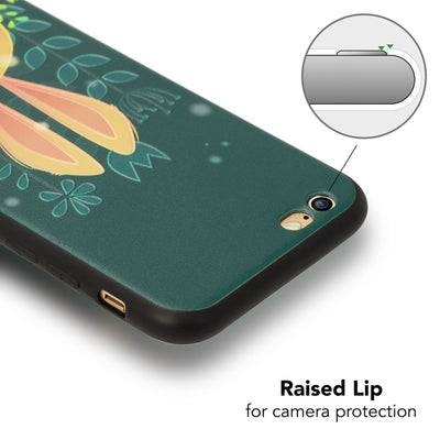 NALIA Handyhülle kompatibel mit iPhone 6 6s, Thin TPU Silikon Motiv Case Cover Gummi Schutzhülle Dünn, Ultra-Slim Etui Handy-Tasche Backcover Phone Bumper Bunny NALIA SlimFit Hülle