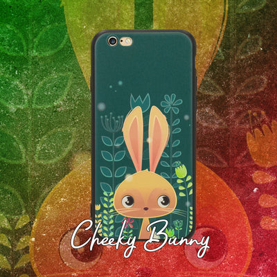 NALIA Handyhülle kompatibel mit iPhone 6 6s, Thin TPU Silikon Motiv Case Cover Gummi Schutzhülle Dünn, Ultra-Slim Etui Handy-Tasche Backcover Phone Bumper Bunny NALIA SlimFit Hülle