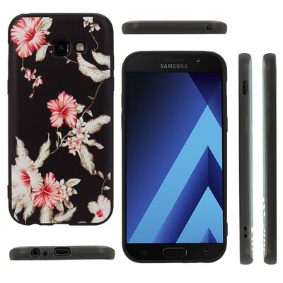 NALIA Handyhülle kompatibel mit Samsung Galaxy A5 (17), Slim TPU Silikon Motiv Case Cover Gummi Schutzhülle Dünn, Ultra-Slim Etui Handy-Tasche Backcover Phone Bumper Bunny NALIA SlimFit Hülle