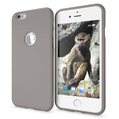 NALIA Neon Silikonhülle für iPhone 6 / 6s – Soft-Touch & Signal-Neon – NEONSHOCK (Matte Schutzhülle) – Marke aus Berlin Schwarz NALIA Protective Hülle