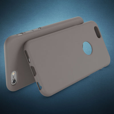 NALIA Neon Silikonhülle für iPhone 6 / 6s – Soft-Touch & Signal-Neon – NEONSHOCK (Matte Schutzhülle) – Marke aus Berlin Schwarz NALIA Protective Hülle