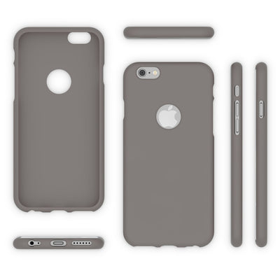 NALIA Neon Silikonhülle für iPhone 6 / 6s – Soft-Touch & Signal-Neon – NEONSHOCK (Matte Schutzhülle) – Marke aus Berlin Schwarz NALIA Protective Hülle