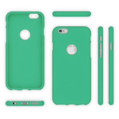 NALIA Neon Silikonhülle für iPhone 6 / 6s – Soft-Touch & Signal-Neon – NEONSHOCK (Matte Schutzhülle) – Marke aus Berlin Grün NALIA Protective Hülle