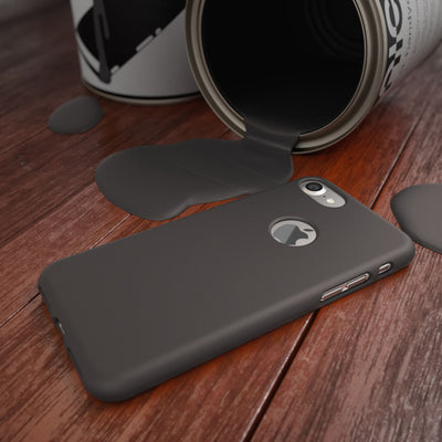 NALIA Neon Silikonhülle für iPhone 7 – Soft-Touch & Signal-Neon – NEONSHOCK (Matte Schutzhülle) – Marke aus Berlin Schwarz NALIA Protective Hülle