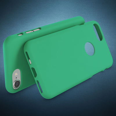 NALIA Neon Silikonhülle für iPhone 7 – Soft-Touch & Signal-Neon – NEONSHOCK (Matte Schutzhülle) – Marke aus Berlin Gelb NALIA Protective Hülle