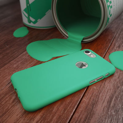 NALIA Neon Silikonhülle für iPhone 7 – Soft-Touch & Signal-Neon – NEONSHOCK (Matte Schutzhülle) – Marke aus Berlin Gelb NALIA Protective Hülle