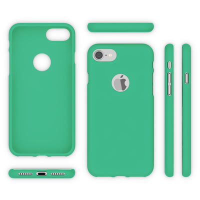 NALIA Neon Silikonhülle für iPhone 7 – Soft-Touch & Signal-Neon – NEONSHOCK (Matte Schutzhülle) – Marke aus Berlin Gelb NALIA Protective Hülle