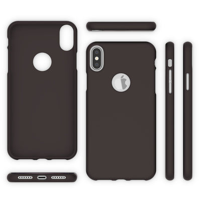 NALIA Neon Silikonhülle für iPhone X / XS – Soft-Touch & Signal-Neon – NEONSHOCK (Matte Schutzhülle) – Marke aus Berlin NALIA Neon Hülle