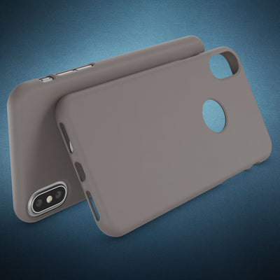 NALIA Neon Silikonhülle für iPhone X / XS – Soft-Touch & Signal-Neon – NEONSHOCK (Matte Schutzhülle) – Marke aus Berlin NALIA Neon Hülle