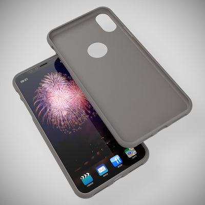 NALIA Neon Silikonhülle für iPhone X / XS – Soft-Touch & Signal-Neon – NEONSHOCK (Matte Schutzhülle) – Marke aus Berlin NALIA Neon Hülle