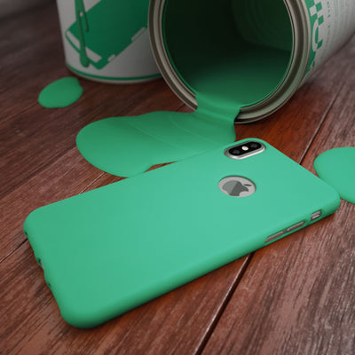 NALIA Neon Silikonhülle für iPhone XS Max – Soft-Touch & Signal-Neon – NEONSHOCK (Matte Schutzhülle) – Marke aus Berlin Grün NALIA Protective Hülle
