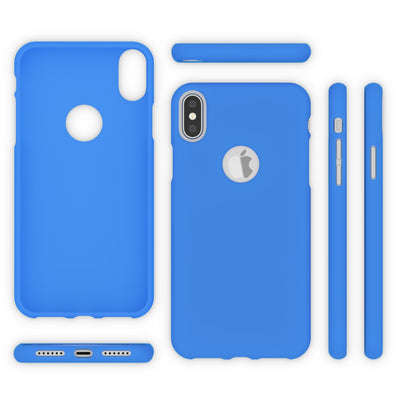NALIA Neon Silikonhülle für iPhone X / XS – Soft-Touch & Signal-Neon – NEONSHOCK (Matte Schutzhülle) – Marke aus Berlin Grün NALIA Neon Hülle