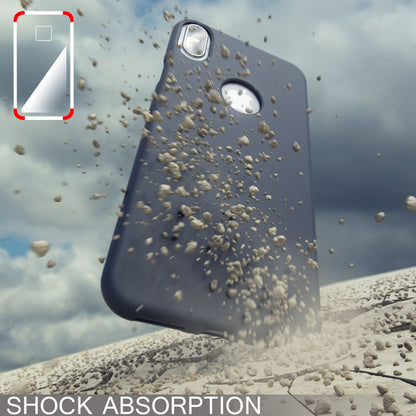 NALIA Handyhülle für Apple iPhone XS Max, Ultra-Slim TPU Hülle Silikon Neon Case Blau NALIA Protective Hülle