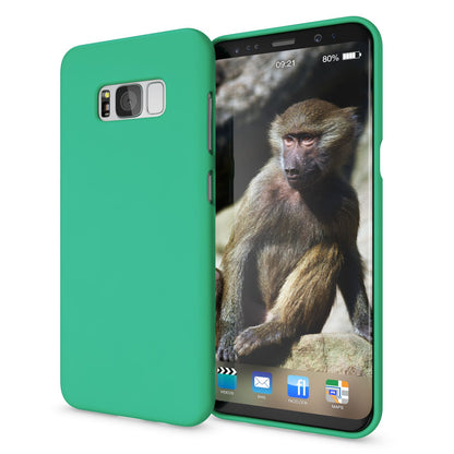 Samsung Galaxy S8 Handy Hülle von NALIA, Ultra Slim TPU Silikon Neon Case Schutz Gelb NALIA Neon Hülle