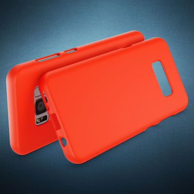 Samsung Galaxy S8 Handy Hülle von NALIA, Ultra Slim TPU Silikon Neon Case Schutz Gelb NALIA Neon Hülle
