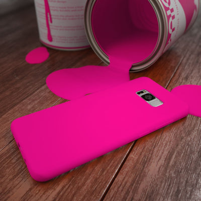 NALIA Neon Silikonhülle für Samsung Galaxy S8 Plus – Soft-Touch & Signal-Neon – NEONSHOCK (Matte Schutzhülle) – Marke aus Berlin NALIA Protective Hülle