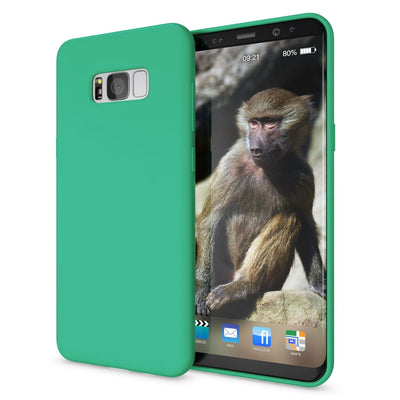 NALIA Neon Silikonhülle für Samsung Galaxy S8 Plus – Soft-Touch & Signal-Neon – NEONSHOCK (Matte Schutzhülle) – Marke aus Berlin NALIA Protective Hülle