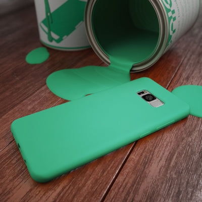 NALIA Neon Silikonhülle für Samsung Galaxy S8 Plus – Soft-Touch & Signal-Neon – NEONSHOCK (Matte Schutzhülle) – Marke aus Berlin NALIA Protective Hülle