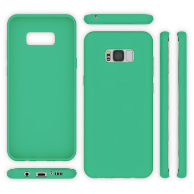 NALIA Neon Silikonhülle für Samsung Galaxy S8 Plus – Soft-Touch & Signal-Neon – NEONSHOCK (Matte Schutzhülle) – Marke aus Berlin NALIA Protective Hülle
