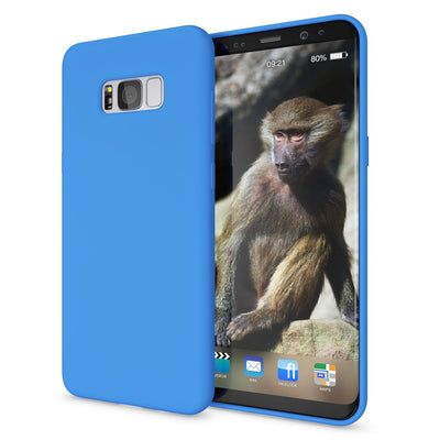 NALIA Neon Silikonhülle für Samsung Galaxy S8 Plus – Soft-Touch & Signal-Neon – NEONSHOCK (Matte Schutzhülle) – Marke aus Berlin NALIA Protective Hülle