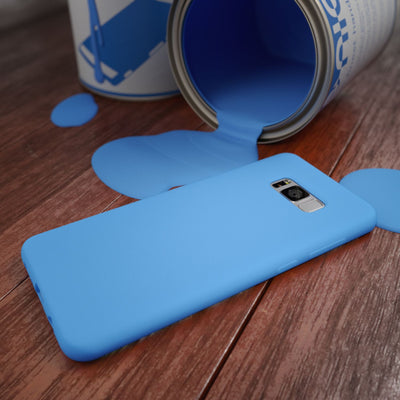 NALIA Neon Silikonhülle für Samsung Galaxy S8 Plus – Soft-Touch & Signal-Neon – NEONSHOCK (Matte Schutzhülle) – Marke aus Berlin NALIA Protective Hülle
