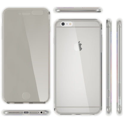 NALIA 360° Hülle Apple iPhone 6 Plus 6S Plus Case klar Komplettschutz NALIA Protective Hülle
