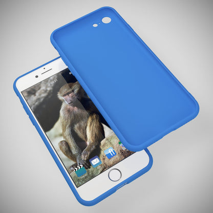 NALIA Neon Hülle für iPhone SE 2022 / SE 2020 / 8 / 7, Schutz Case Handy Cover NALIA Neon Hülle