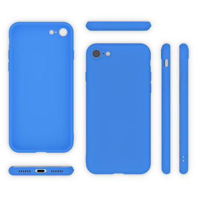 NALIA Neon Hülle kompatibel mit iPhone SE 2022 / SE 2020 / 8 / 7, Ultra-Slim Silikon Handyhülle Soft Case Phone Cover Stoßfest Dünn, Weiche Gummi Schutzhülle Handy-Tasche Bumper Etui NALIA Neon Hülle