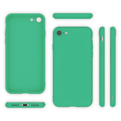NALIA Neon Hülle kompatibel mit iPhone SE 2022 / SE 2020 / 8 / 7, Ultra-Slim Silikon Handyhülle Soft Case Phone Cover Stoßfest Dünn, Weiche Gummi Schutzhülle Handy-Tasche Bumper Etui NALIA Neon Hülle