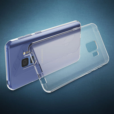 NALIA Transparente Silikonhülle für Samsung Galaxy S9 – Anti-Gelb & Rutschfest – GLAZE (Handyhülle Kristallklar, Schlank & Stoßfest) – Marke aus Berlin Default Title NALIA Transparente Hülle