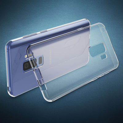 NALIA Transparente Silikonhülle für Samsung Galaxy S9 Plus – Anti-Gelb & Rutschfest – GLAZE (Handyhülle Kristallklar, Schlank & Stoßfest) – Marke aus Berlin Default Title NALIA Transparente Hülle