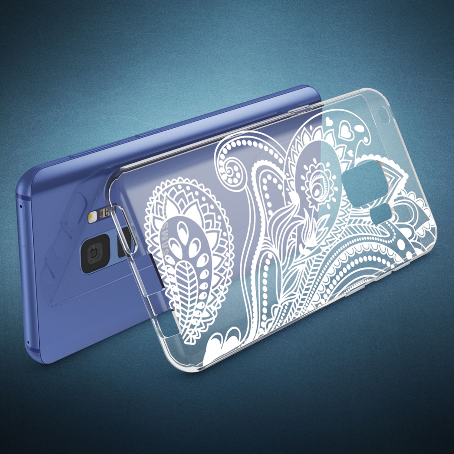 Samsung Galaxy S9 Hülle Handyhülle von NALIA, Slim Silikon Motiv Case Schutzhülle NALIA