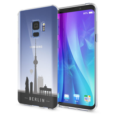 NALIA Handyhülle kompatibel mit Samsung Galaxy S9, Slim Silikon Motiv Case Crystal Schutzhülle Dünn Durchsichtig, Etui Handy-Tasche Back-Cover Transparent Bumper NALIA SlimFit Hülle