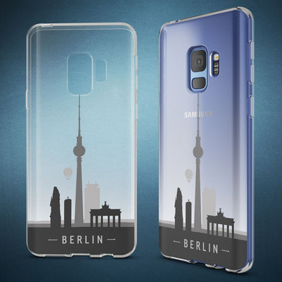 NALIA Handyhülle kompatibel mit Samsung Galaxy S9, Slim Silikon Motiv Case Crystal Schutzhülle Dünn Durchsichtig, Etui Handy-Tasche Back-Cover Transparent Bumper NALIA SlimFit Hülle