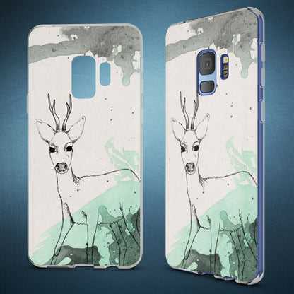 Samsung Galaxy S9 Hülle Handyhülle von NALIA, Slim Silikon Motiv Case Schutzhülle Circle Flowers NALIA