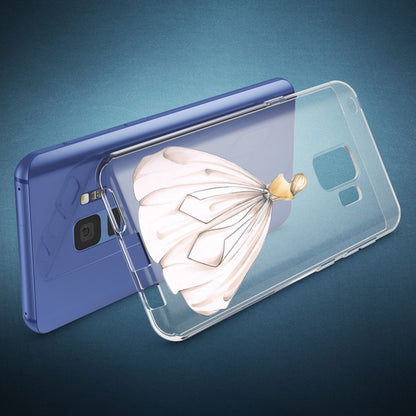 Samsung Galaxy S9 Hülle Handyhülle von NALIA, Slim Silikon Motiv Case Schutzhülle Circle Flowers NALIA