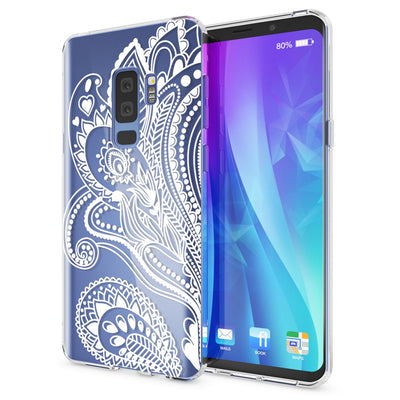 NALIA Handyhülle kompatibel mit Samsung Galaxy S9 Plus, Slim Silikon Motiv Case Crystal Schutzhülle Dünn Durchsichtig, Etui Handy-Tasche Back-Cover Transparent Bumper NALIA SlimFit Hülle
