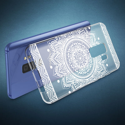 NALIA Handyhülle kompatibel mit Samsung Galaxy S9 Plus, Slim Silikon Motiv Case Crystal Schutzhülle Dünn Durchsichtig, Etui Handy-Tasche Back-Cover Transparent Bumper NALIA SlimFit Hülle