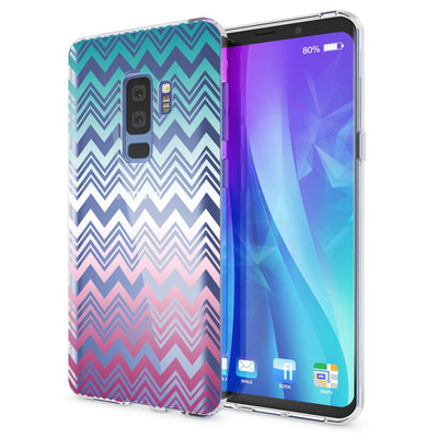 NALIA Handyhülle kompatibel mit Samsung Galaxy S9 Plus, Slim Silikon Motiv Case Crystal Schutzhülle Dünn Durchsichtig, Etui Handy-Tasche Back-Cover Transparent Bumper NALIA SlimFit Hülle