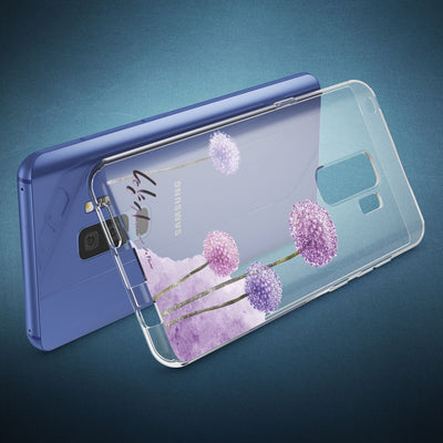 NALIA Handyhülle kompatibel mit Samsung Galaxy S9 Plus, Slim Silikon Motiv Case Crystal Schutzhülle Dünn Durchsichtig, Etui Handy-Tasche Back-Cover Transparent Bumper NALIA SlimFit Hülle