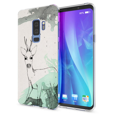 NALIA Handyhülle kompatibel mit Samsung Galaxy S9 Plus, Slim Silikon Motiv Case Crystal Schutzhülle Dünn Durchsichtig, Etui Handy-Tasche Back-Cover Transparent Bumper NALIA SlimFit Hülle